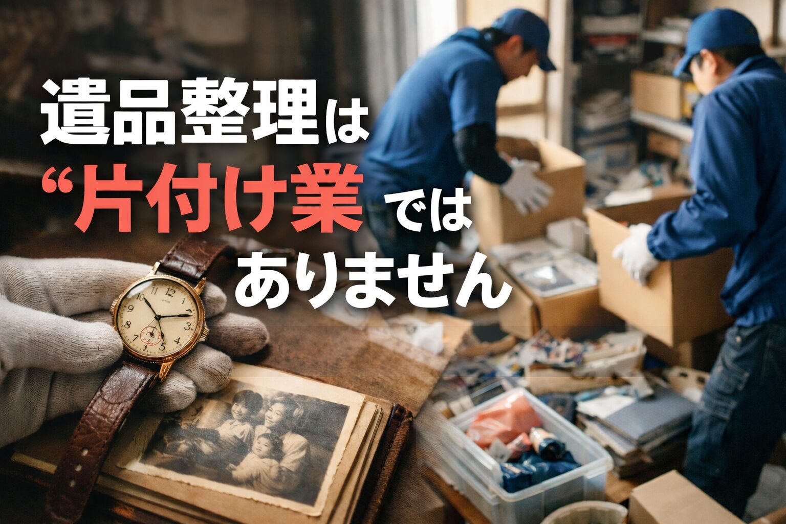 〆*︎様 遺品整理 遺品整理業に参入する前に知っておくべき現実 片付けの延長では通用